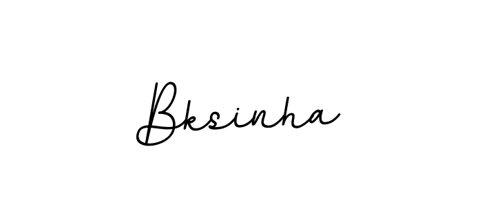 The best way (BallpointsItalic-DORy9) to make a short signature is to pick only two or three words in your name. The name Bksinha include a total of six letters. For converting this name. Bksinha signature style 11 images and pictures png