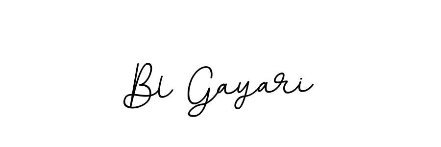 BallpointsItalic-DORy9 is a professional signature style that is perfect for those who want to add a touch of class to their signature. It is also a great choice for those who want to make their signature more unique. Get Bl Gayari name to fancy signature for free. Bl Gayari signature style 11 images and pictures png