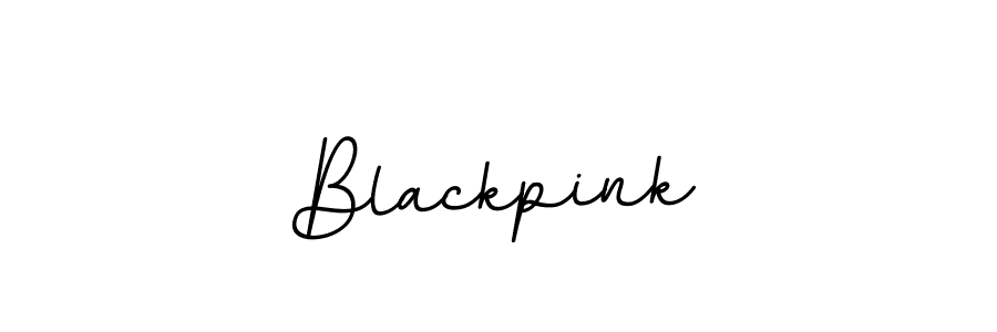You should practise on your own different ways (BallpointsItalic-DORy9) to write your name (Blackpink) in signature. don't let someone else do it for you. Blackpink signature style 11 images and pictures png