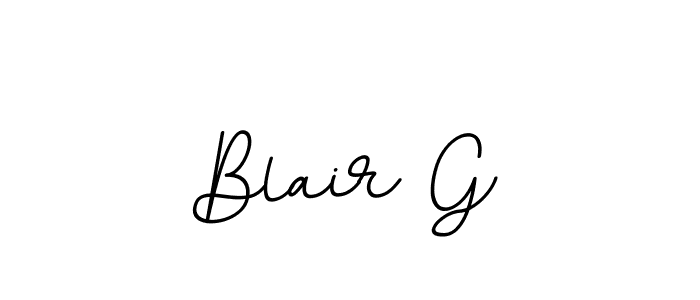 Also You can easily find your signature by using the search form. We will create Blair G name handwritten signature images for you free of cost using BallpointsItalic-DORy9 sign style. Blair G signature style 11 images and pictures png