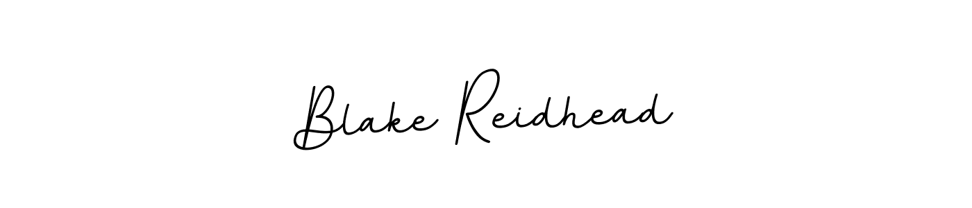 Also we have Blake Reidhead name is the best signature style. Create professional handwritten signature collection using BallpointsItalic-DORy9 autograph style. Blake Reidhead signature style 11 images and pictures png