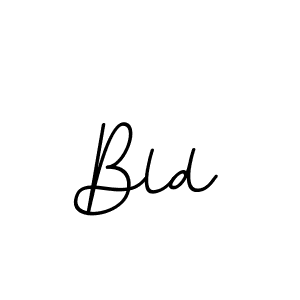 How to make Bld name signature. Use BallpointsItalic-DORy9 style for creating short signs online. This is the latest handwritten sign. Bld signature style 11 images and pictures png