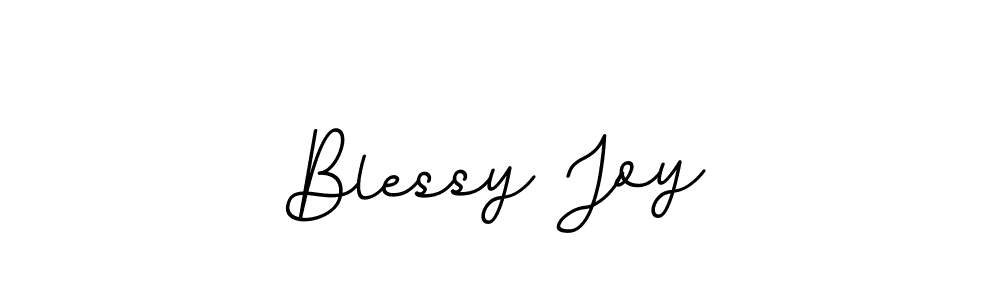 Similarly BallpointsItalic-DORy9 is the best handwritten signature design. Signature creator online .You can use it as an online autograph creator for name Blessy Joy. Blessy Joy signature style 11 images and pictures png