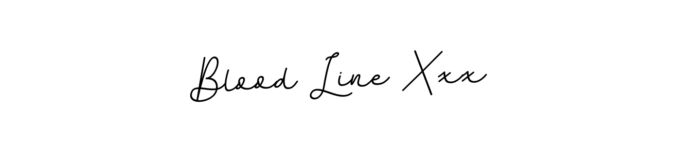 The best way (BallpointsItalic-DORy9) to make a short signature is to pick only two or three words in your name. The name Blood Line Xxx include a total of six letters. For converting this name. Blood Line Xxx signature style 11 images and pictures png