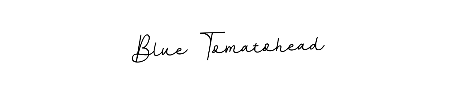 Design your own signature with our free online signature maker. With this signature software, you can create a handwritten (BallpointsItalic-DORy9) signature for name Blue Tomatohead. Blue Tomatohead signature style 11 images and pictures png