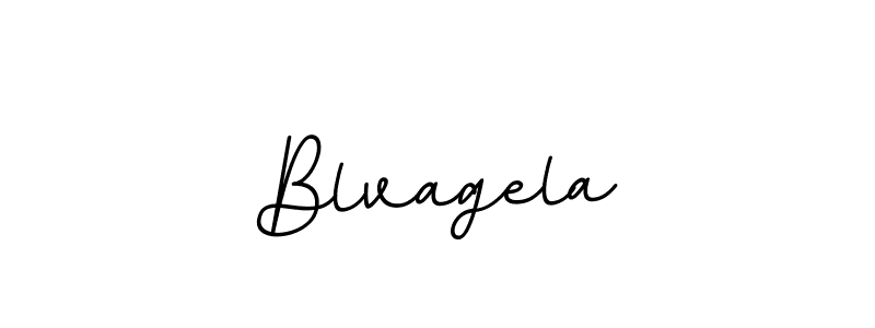 Make a beautiful signature design for name Blvagela. With this signature (BallpointsItalic-DORy9) style, you can create a handwritten signature for free. Blvagela signature style 11 images and pictures png