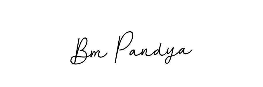 Also You can easily find your signature by using the search form. We will create Bm Pandya name handwritten signature images for you free of cost using BallpointsItalic-DORy9 sign style. Bm Pandya signature style 11 images and pictures png