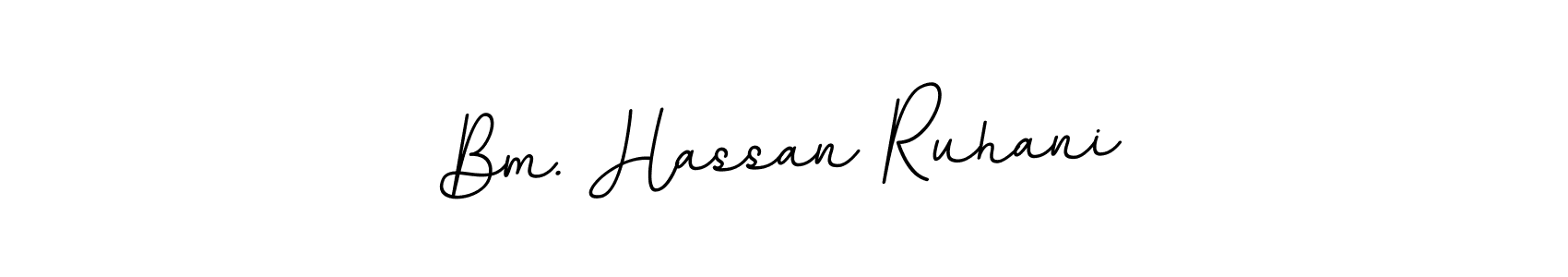 Best and Professional Signature Style for Bm. Hassan Ruhani. BallpointsItalic-DORy9 Best Signature Style Collection. Bm. Hassan Ruhani signature style 11 images and pictures png