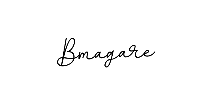 Design your own signature with our free online signature maker. With this signature software, you can create a handwritten (BallpointsItalic-DORy9) signature for name Bmagare. Bmagare signature style 11 images and pictures png
