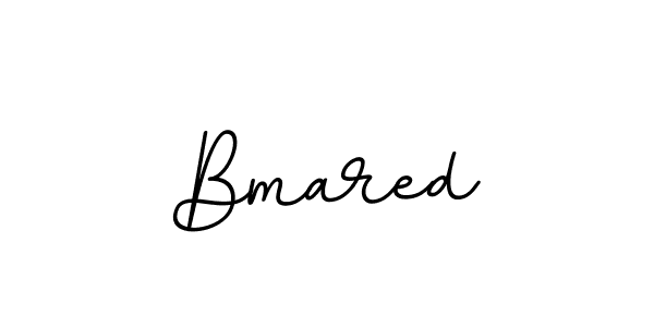 Create a beautiful signature design for name Bmared. With this signature (BallpointsItalic-DORy9) fonts, you can make a handwritten signature for free. Bmared signature style 11 images and pictures png