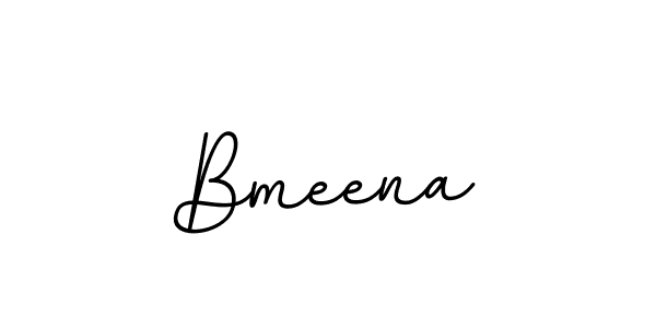 Make a beautiful signature design for name Bmeena. Use this online signature maker to create a handwritten signature for free. Bmeena signature style 11 images and pictures png