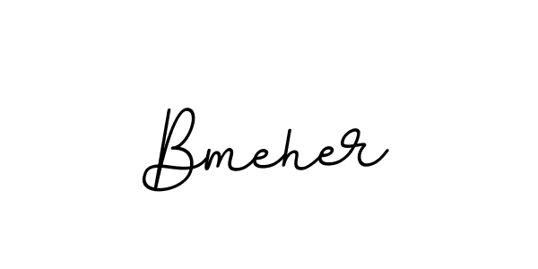 Bmeher stylish signature style. Best Handwritten Sign (BallpointsItalic-DORy9) for my name. Handwritten Signature Collection Ideas for my name Bmeher. Bmeher signature style 11 images and pictures png