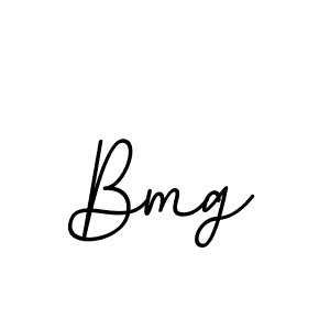 Create a beautiful signature design for name Bmg. With this signature (BallpointsItalic-DORy9) fonts, you can make a handwritten signature for free. Bmg signature style 11 images and pictures png