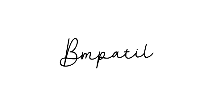 Create a beautiful signature design for name Bmpatil. With this signature (BallpointsItalic-DORy9) fonts, you can make a handwritten signature for free. Bmpatil signature style 11 images and pictures png