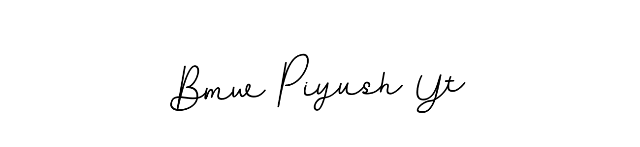 Here are the top 10 professional signature styles for the name Bmw Piyush Yt. These are the best autograph styles you can use for your name. Bmw Piyush Yt signature style 11 images and pictures png