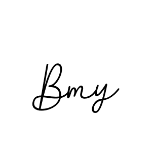 Make a beautiful signature design for name Bmy. Use this online signature maker to create a handwritten signature for free. Bmy signature style 11 images and pictures png