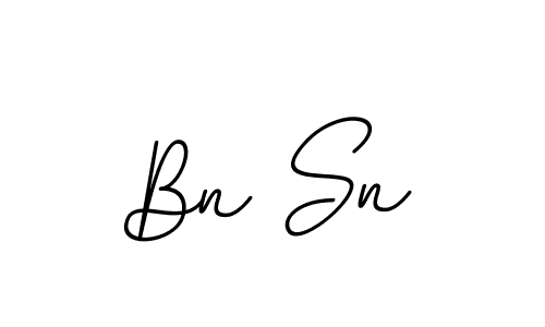 Make a beautiful signature design for name Bn Sn. Use this online signature maker to create a handwritten signature for free. Bn Sn signature style 11 images and pictures png