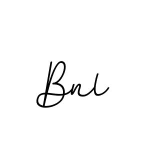 Also we have Bnl name is the best signature style. Create professional handwritten signature collection using BallpointsItalic-DORy9 autograph style. Bnl signature style 11 images and pictures png