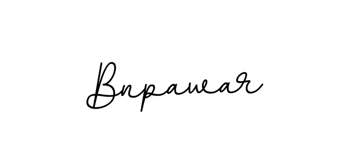 Bnpawar stylish signature style. Best Handwritten Sign (BallpointsItalic-DORy9) for my name. Handwritten Signature Collection Ideas for my name Bnpawar. Bnpawar signature style 11 images and pictures png