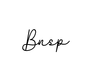 Bnsp stylish signature style. Best Handwritten Sign (BallpointsItalic-DORy9) for my name. Handwritten Signature Collection Ideas for my name Bnsp. Bnsp signature style 11 images and pictures png