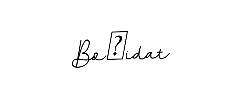 Design your own signature with our free online signature maker. With this signature software, you can create a handwritten (BallpointsItalic-DORy9) signature for name Božidat. Božidat signature style 11 images and pictures png