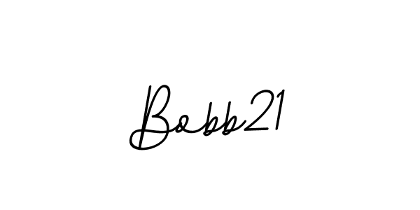 How to make Bobb21 name signature. Use BallpointsItalic-DORy9 style for creating short signs online. This is the latest handwritten sign. Bobb21 signature style 11 images and pictures png