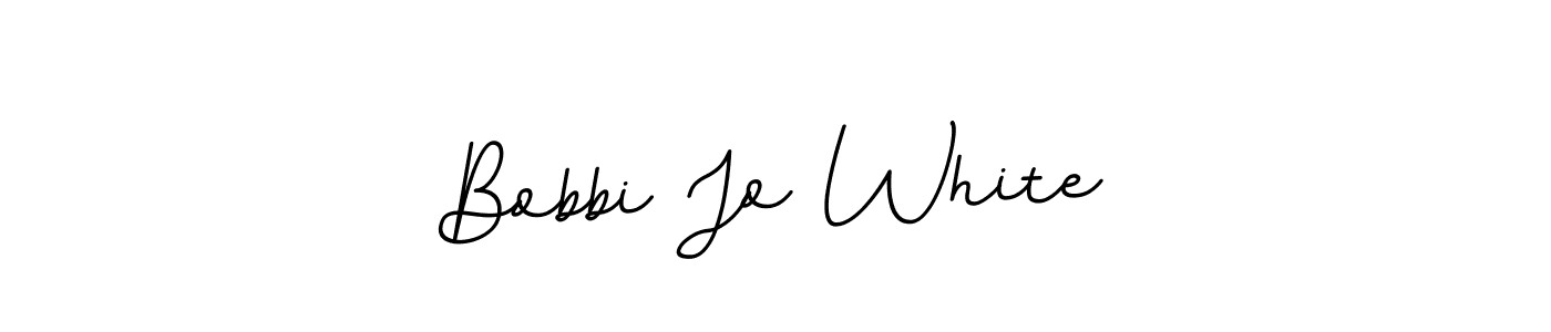 The best way (BallpointsItalic-DORy9) to make a short signature is to pick only two or three words in your name. The name Bobbi Jo White include a total of six letters. For converting this name. Bobbi Jo White signature style 11 images and pictures png