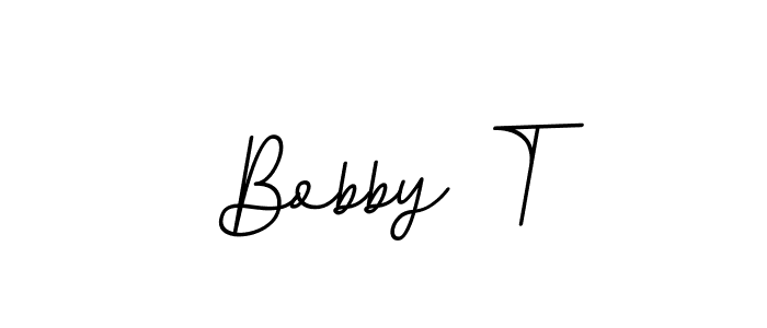 It looks lik you need a new signature style for name Bobby T. Design unique handwritten (BallpointsItalic-DORy9) signature with our free signature maker in just a few clicks. Bobby T signature style 11 images and pictures png