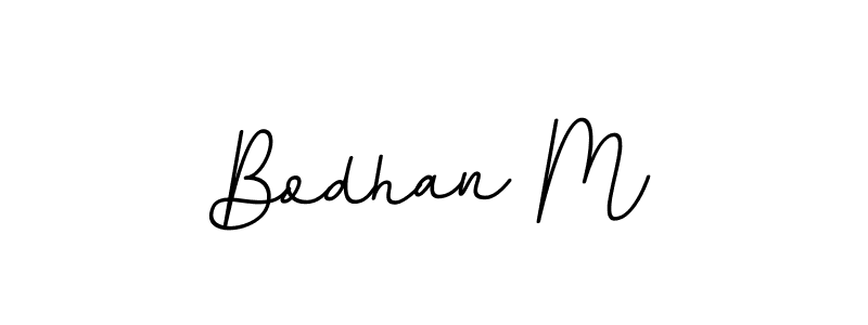 BallpointsItalic-DORy9 is a professional signature style that is perfect for those who want to add a touch of class to their signature. It is also a great choice for those who want to make their signature more unique. Get Bodhan M name to fancy signature for free. Bodhan M signature style 11 images and pictures png