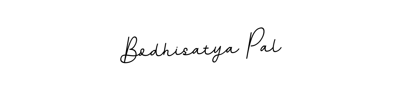 You should practise on your own different ways (BallpointsItalic-DORy9) to write your name (Bodhisatya Pal) in signature. don't let someone else do it for you. Bodhisatya Pal signature style 11 images and pictures png