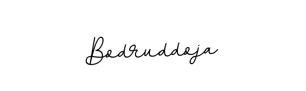 Use a signature maker to create a handwritten signature online. With this signature software, you can design (BallpointsItalic-DORy9) your own signature for name Bodruddoja. Bodruddoja signature style 11 images and pictures png