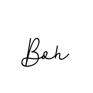 How to make Boh signature? BallpointsItalic-DORy9 is a professional autograph style. Create handwritten signature for Boh name. Boh signature style 11 images and pictures png