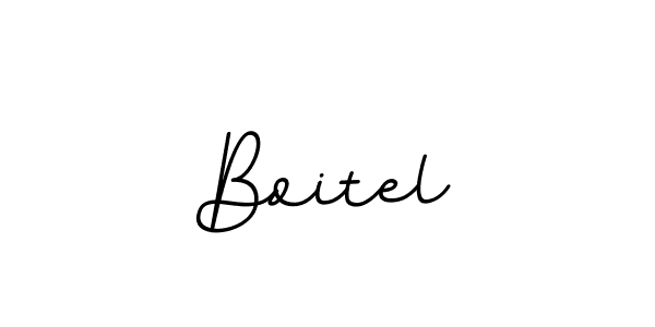 How to Draw Boitel signature style? BallpointsItalic-DORy9 is a latest design signature styles for name Boitel. Boitel signature style 11 images and pictures png