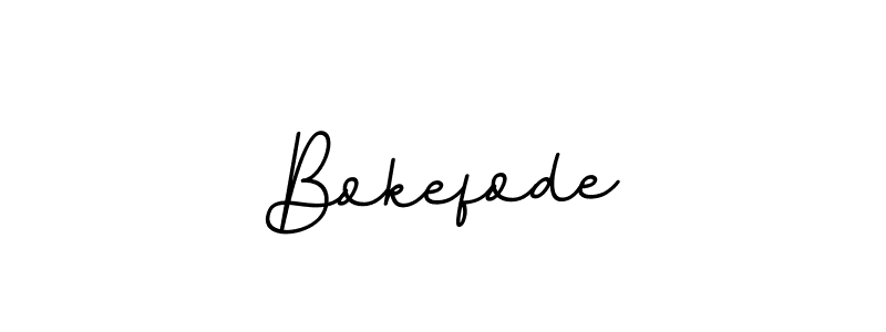 You should practise on your own different ways (BallpointsItalic-DORy9) to write your name (Bokefode) in signature. don't let someone else do it for you. Bokefode signature style 11 images and pictures png