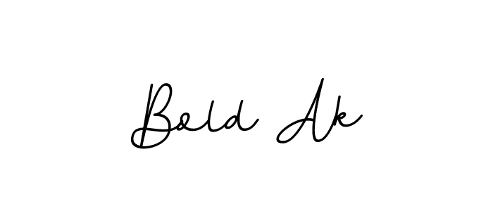 Make a beautiful signature design for name Bold Ak. With this signature (BallpointsItalic-DORy9) style, you can create a handwritten signature for free. Bold Ak signature style 11 images and pictures png