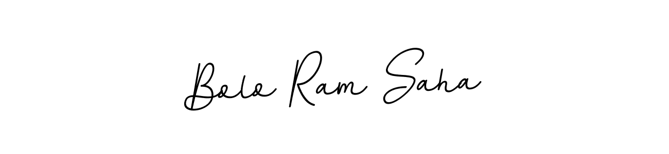 BallpointsItalic-DORy9 is a professional signature style that is perfect for those who want to add a touch of class to their signature. It is also a great choice for those who want to make their signature more unique. Get Bolo Ram Saha name to fancy signature for free. Bolo Ram Saha signature style 11 images and pictures png