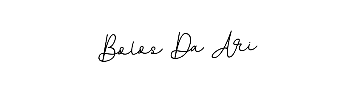 How to make Bolos Da Ari signature? BallpointsItalic-DORy9 is a professional autograph style. Create handwritten signature for Bolos Da Ari name. Bolos Da Ari signature style 11 images and pictures png