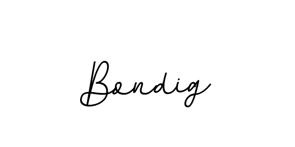 The best way (BallpointsItalic-DORy9) to make a short signature is to pick only two or three words in your name. The name Bondig include a total of six letters. For converting this name. Bondig signature style 11 images and pictures png
