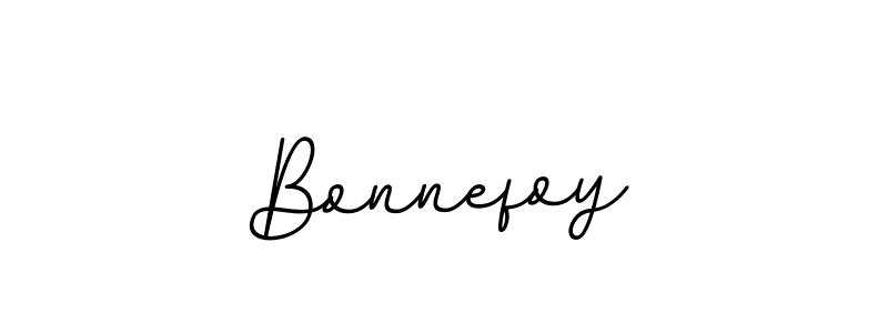 How to make Bonnefoy name signature. Use BallpointsItalic-DORy9 style for creating short signs online. This is the latest handwritten sign. Bonnefoy signature style 11 images and pictures png