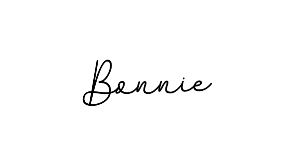 Design your own signature with our free online signature maker. With this signature software, you can create a handwritten (BallpointsItalic-DORy9) signature for name Bonnie. Bonnie signature style 11 images and pictures png