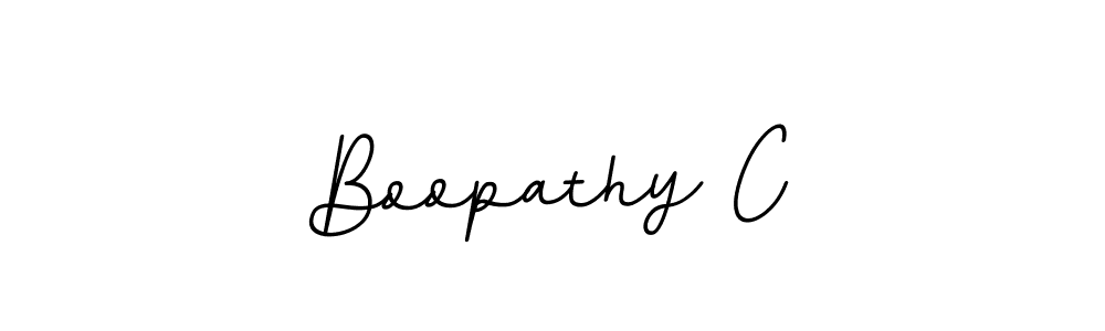 How to make Boopathy C signature? BallpointsItalic-DORy9 is a professional autograph style. Create handwritten signature for Boopathy C name. Boopathy C signature style 11 images and pictures png