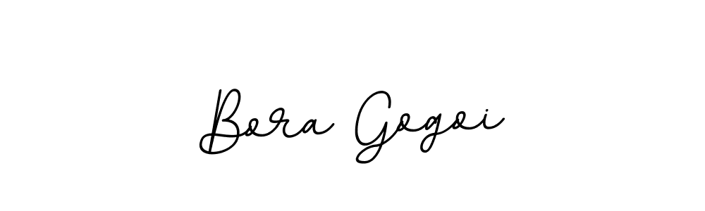 Bora Gogoi stylish signature style. Best Handwritten Sign (BallpointsItalic-DORy9) for my name. Handwritten Signature Collection Ideas for my name Bora Gogoi. Bora Gogoi signature style 11 images and pictures png