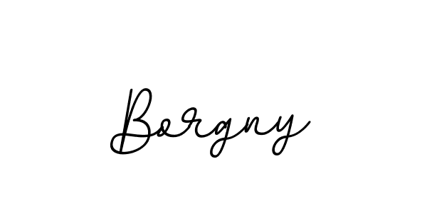 How to Draw Borgny signature style? BallpointsItalic-DORy9 is a latest design signature styles for name Borgny. Borgny signature style 11 images and pictures png