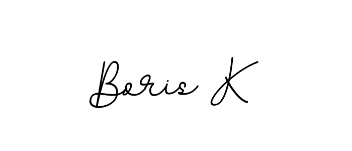 Also You can easily find your signature by using the search form. We will create Boris K name handwritten signature images for you free of cost using BallpointsItalic-DORy9 sign style. Boris K signature style 11 images and pictures png