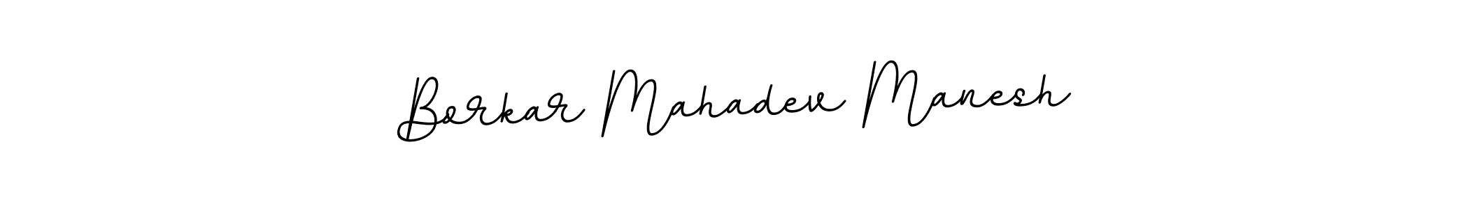 Design your own signature with our free online signature maker. With this signature software, you can create a handwritten (BallpointsItalic-DORy9) signature for name Borkar Mahadev Manesh. Borkar Mahadev Manesh signature style 11 images and pictures png