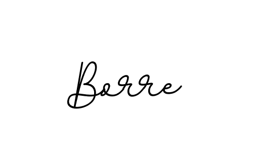 Make a beautiful signature design for name Borre. With this signature (BallpointsItalic-DORy9) style, you can create a handwritten signature for free. Borre signature style 11 images and pictures png