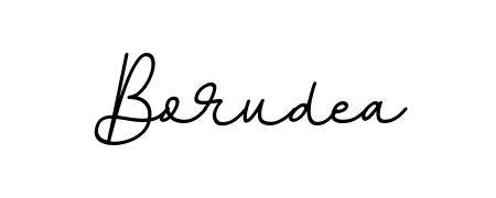 Try this chic Borudea handwritten sign style. Using BallpointsItalic-DORy9 font elements, it gives your name a sleek, memorable identity. Borudea signature style 11 images and pictures png