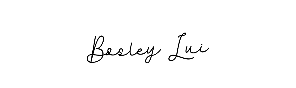 Also You can easily find your signature by using the search form. We will create Bosley Lui name handwritten signature images for you free of cost using BallpointsItalic-DORy9 sign style. Bosley Lui signature style 11 images and pictures png