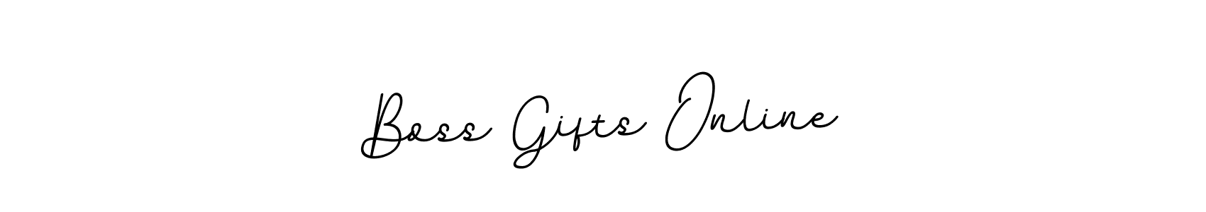 Once you've used our free online signature maker to create your best signature BallpointsItalic-DORy9 style, it's time to enjoy all of the benefits that Boss Gifts Online name signing documents. Boss Gifts Online signature style 11 images and pictures png