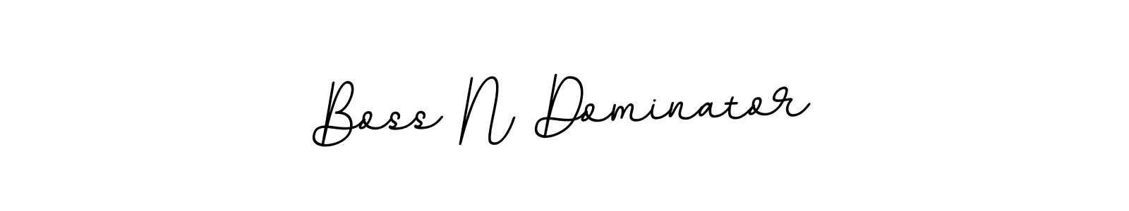 Boss N Dominator stylish signature style. Best Handwritten Sign (BallpointsItalic-DORy9) for my name. Handwritten Signature Collection Ideas for my name Boss N Dominator. Boss N Dominator signature style 11 images and pictures png